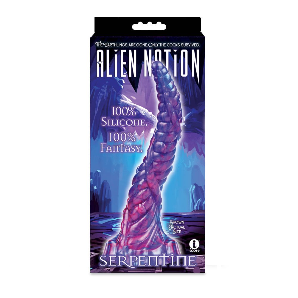 Buy Alien Nation - Serpentine - Purple 30 cm Fantasy Dong at NZ’s Mega Adult Toys Store. Discover premium sex toys with discreet shipping at the best price in NZ