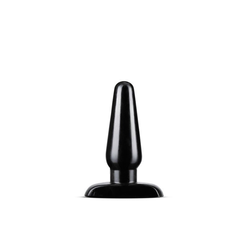 Buy Anal Adventures Basic Anal Plug - Medium - Black 12 cm Butt Plug at NZ’s Mega Adult Toys Store. Discover premium sex toys with discreet shipping at the best price in NZ