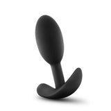 Buy Anal Adventures Platinum Vibra Slim Plug - Black 8.9 cm Small Butt Plug with Internal Ball at NZ’s Mega Adult Toys Store. Discover premium sex toys with discreet shipping at the best price in NZ