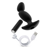 Buy Anal Adventures Platinum Vibrating Prostate Massager 04 - Black 16.5 cm USB Rechargeable Prostate Massager at NZ’s Mega Adult Toys Store. Discover premium sex toys with discreet shipping at the best price in NZ