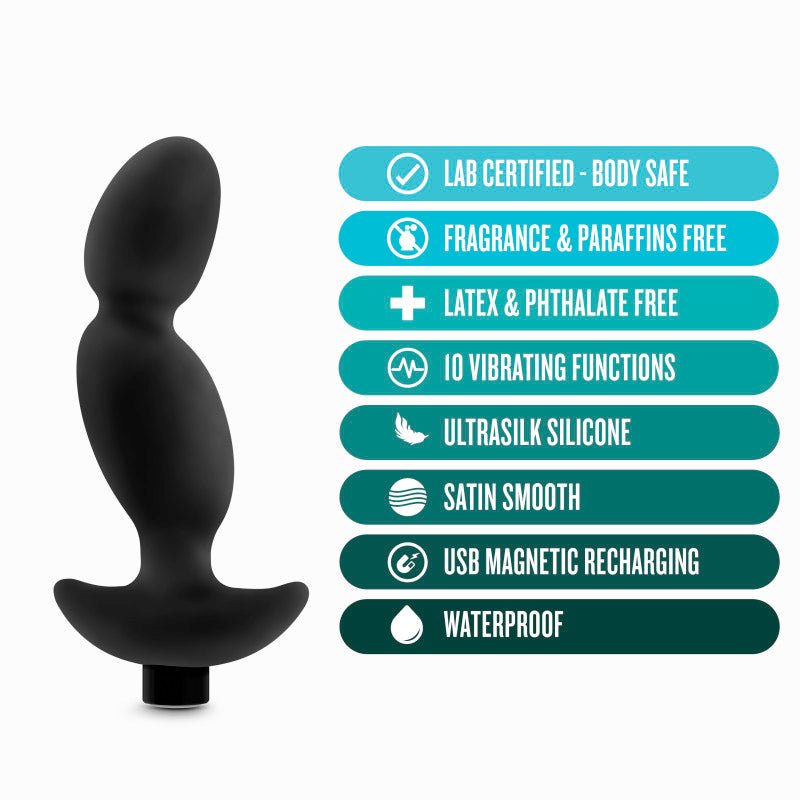 Buy Anal Adventures Platinum Vibrating Prostate Massager 04 - Black 16.5 cm USB Rechargeable Prostate Massager at NZ’s Mega Adult Toys Store. Discover premium sex toys with discreet shipping at the best price in NZ