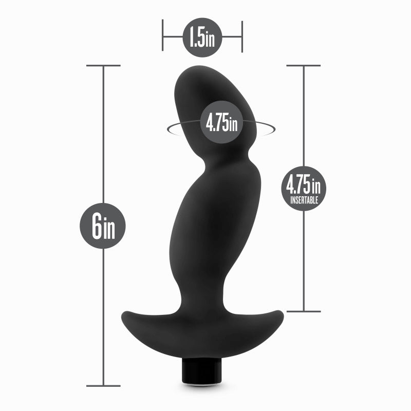 Buy Anal Adventures Platinum Vibrating Prostate Massager 04 - Black 16.5 cm USB Rechargeable Prostate Massager at NZ’s Mega Adult Toys Store. Discover premium sex toys with discreet shipping at the best price in NZ