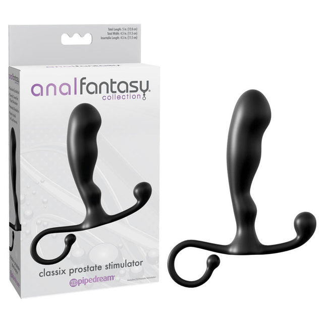 Buy Anal Fantasy Collection Classix Prostate Stimulator - Black 10.1 cm (4'') Prostate Massager at NZ’s Mega Adult Toys Store. Discover premium sex toys with discreet shipping at the best price in NZ