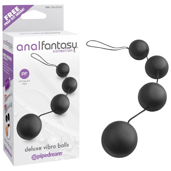 Buy Anal Fantasy Collection Deluxe Vibro Balls - Black Anal Duo Balls at NZ’s Mega Adult Toys Store. Discover premium sex toys with discreet shipping at the best price in NZ