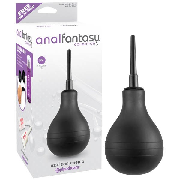 Buy Anal Fantasy Collection EZ - Clean Enema - Black Enema at NZ’s Mega Adult Toys Store. Discover premium sex toys with discreet shipping at the best price in NZ