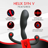 Buy Aneros Helix Syn V - Black USB Rechargeable Vibrating Prostate Massager at NZ’s Mega Adult Toys Store. Discover premium sex toys with discreet shipping at the best price in NZ