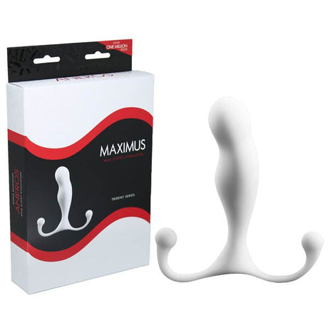 Buy Aneros Maximus Trident - White Prostate Massager at NZ’s Mega Adult Toys Store. Discover premium sex toys with discreet shipping at the best price in NZ