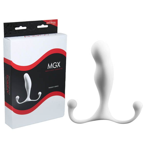 Buy Aneros MGX Trident - White Prostate Massager at NZ’s Mega Adult Toys Store. Discover premium sex toys with discreet shipping at the best price in NZ