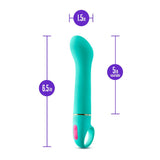 Buy Aria Flirty AF - Teal 16.5 cm Vibrator at NZ’s Mega Adult Toys Store. Discover premium sex toys with discreet shipping at the best price in NZ