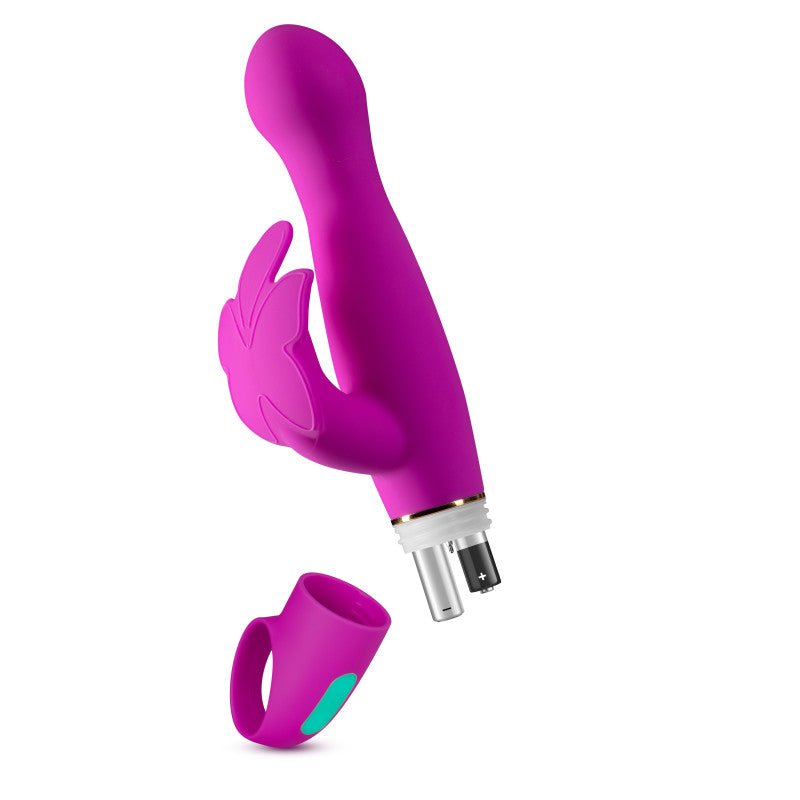 Buy Aria Naughty AF - Plum 18.4 cm Butterfly Vibrator at NZ’s Mega Adult Toys Store. Discover premium sex toys with discreet shipping at the best price in NZ