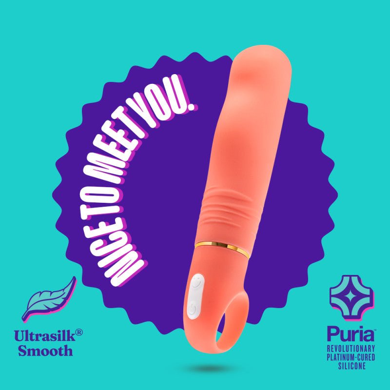 Buy Aria Smokin' AF - Coral 15.2 cm Vibrator at NZ’s Mega Adult Toys Store. Discover premium sex toys with discreet shipping at the best price in NZ