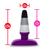 Buy Avant Pride P7 - Ace - Coloured 10.8 cm Butt Plug at NZ’s Mega Adult Toys Store. Discover premium sex toys with discreet shipping at the best price in NZ