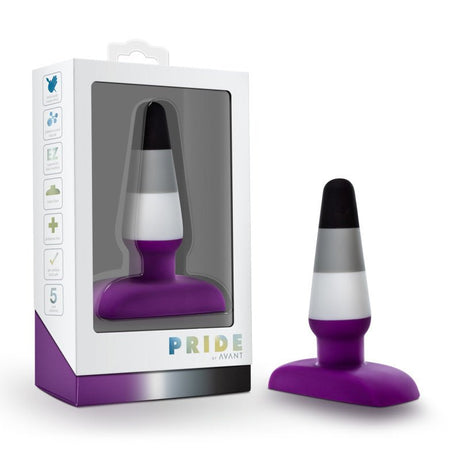 Buy Avant Pride P7 - Ace - Coloured 10.8 cm Butt Plug at NZ’s Mega Adult Toys Store. Discover premium sex toys with discreet shipping at the best price in NZ