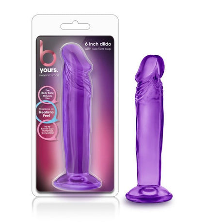 Buy B Yours Sweet n Small 6'' Dildo - Purple 15.2 cm Dong at NZ’s Mega Adult Toys Store. Discover premium sex toys with discreet shipping at the best price in NZ