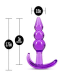 Buy B Yours Triple Bead Anal Plug - Purple 9.5 cm Butt Plug at NZ’s Mega Adult Toys Store. Discover premium sex toys with discreet shipping at the best price in NZ