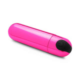 Buy Bang! 10X Vibrating Metallic Bullet - Pink USB Rechargeable Bullet at NZ’s Mega Adult Toys Store. Discover premium sex toys with discreet shipping at the best price in NZ