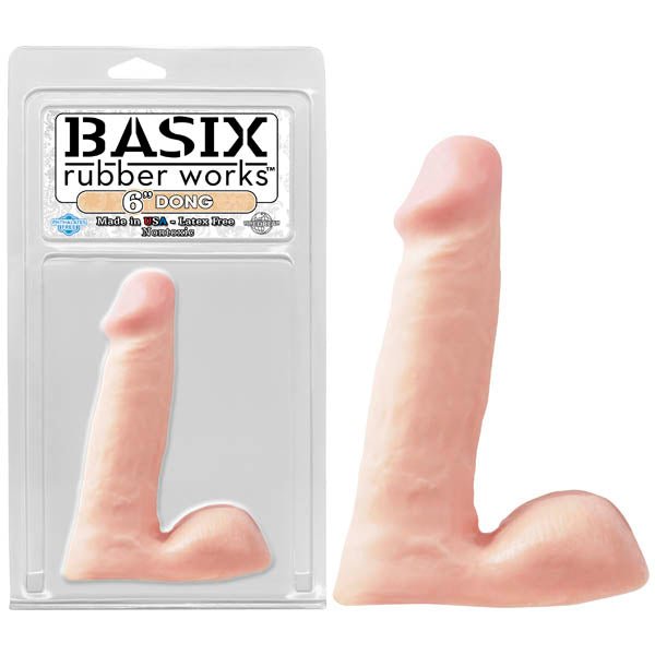 Buy Basix Rubber Works 6'' Dong - Flesh 15.25 cm (6'') Dong at NZ’s Mega Adult Toys Store. Discover premium sex toys with discreet shipping at the best price in NZ