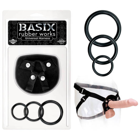 Buy Basix Rubber Works Universal Harness - Black Strap - On Harness (No Probe Included) at NZ’s Mega Adult Toys Store. Discover premium sex toys with discreet shipping at the best price in NZ