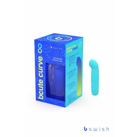 Buy Bcute Curve Infinite Classic Limited Edition - Electric Blue - Electric Blue 10 cm USB Rechargeable Vibrator with Limited Edition Storage Case at NZ’s Mega Adult Toys Store. Discover premium sex toys with discreet shipping at the best price in NZ