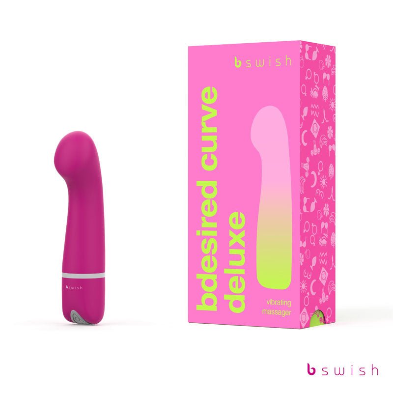 Buy Bdesired Deluxe Curve - Rose - Rose 15.2 cm Vibrator at NZ’s Mega Adult Toys Store. Discover premium sex toys with discreet shipping at the best price in NZ