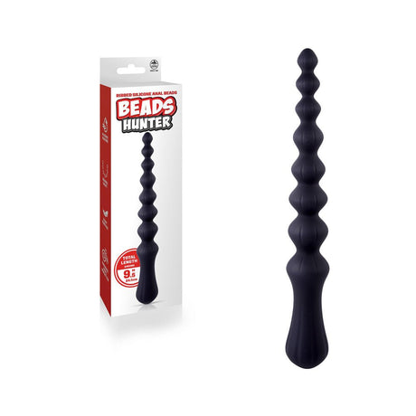 Buy Beads Hunter - Black - Black 24.1 cm Anal Beads at NZ’s Mega Adult Toys Store. Discover premium sex toys with discreet shipping at the best price in NZ