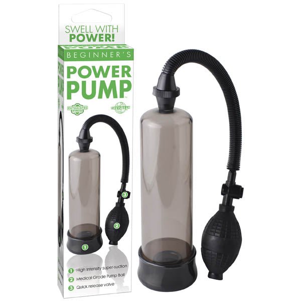 Buy Beginner's Power Pump - Smoke Penis Pump at NZ’s Mega Adult Toys Store. Discover premium sex toys with discreet shipping at the best price in NZ