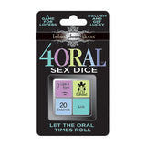 Buy Behind Closed Doors - 4 Oral Sex Dice - Lovers Dice Game at NZ’s Mega Adult Toys Store. Discover premium sex toys with discreet shipping at the best price in NZ