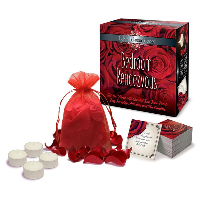 Buy Behind Closed Doors - Bedroom Rendezvous - Couples Romantic Night Kit at NZ’s Mega Adult Toys Store. Discover premium sex toys with discreet shipping at the best price in NZ