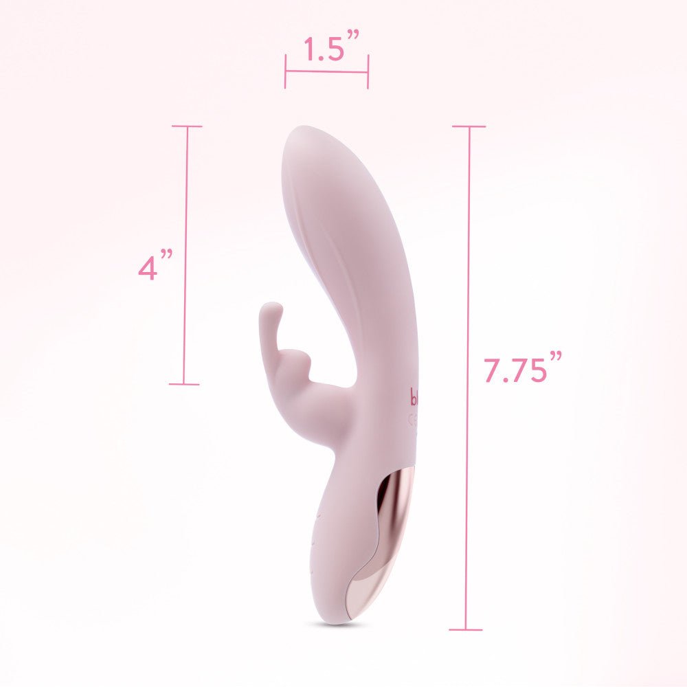 Buy Blush - Morgan - Pink 19.7 cm USB Rechargeable Rabbit Vibrator at NZ’s Mega Adult Toys Store. Discover premium sex toys with discreet shipping at the best price in NZ