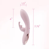 Buy Blush - Morgan - Pink 19.7 cm USB Rechargeable Rabbit Vibrator at NZ’s Mega Adult Toys Store. Discover premium sex toys with discreet shipping at the best price in NZ