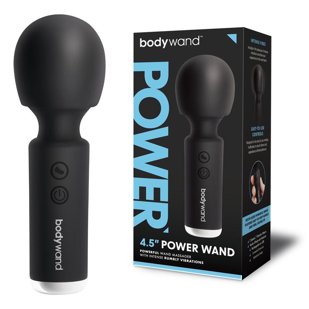 Buy Bodywand 4.5'' Power Wand - Black 11.4 cm USB Rechargeable Massager Wand at NZ’s Mega Adult Toys Store. Discover premium sex toys with discreet shipping at the best price in NZ