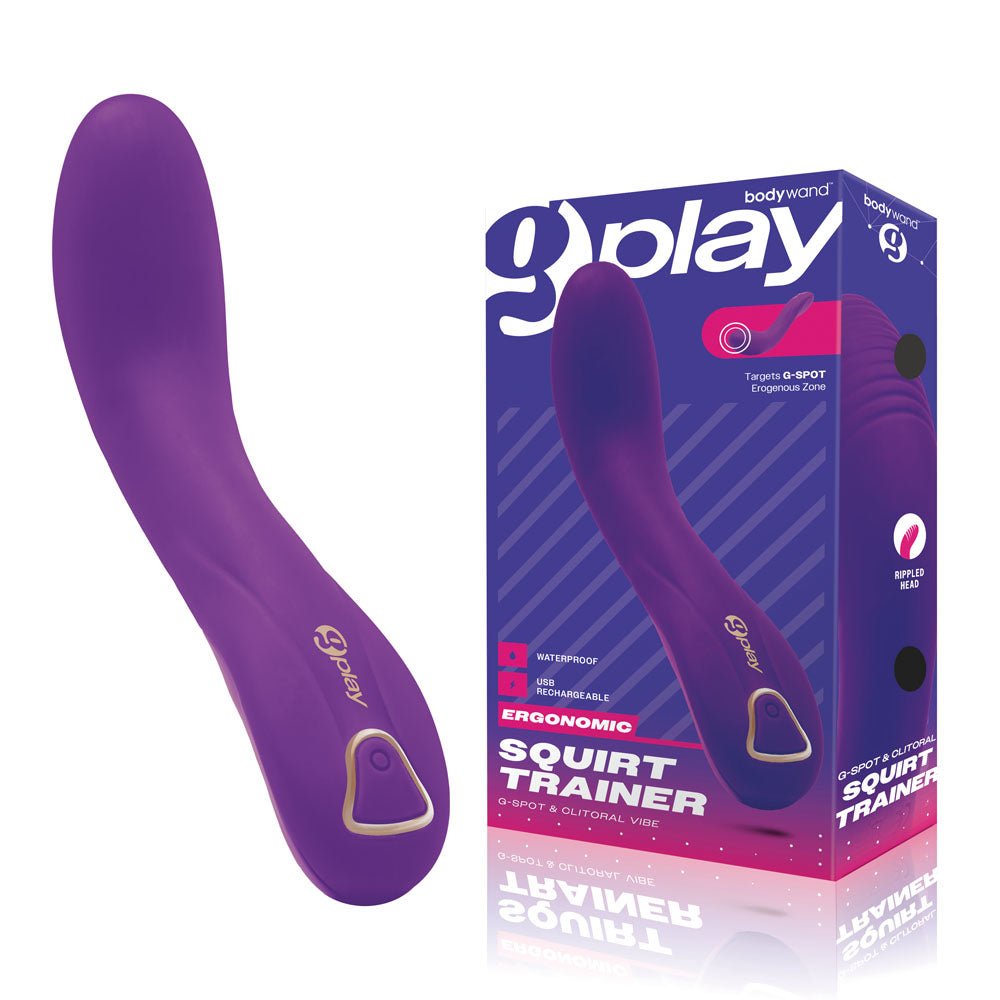 Buy Bodywand G - Play Ergonomic Squirt Trainer - Purple 19 cm USB Rechargeable Vibrator at NZ’s Mega Adult Toys Store. Discover premium sex toys with discreet shipping at the best price in NZ