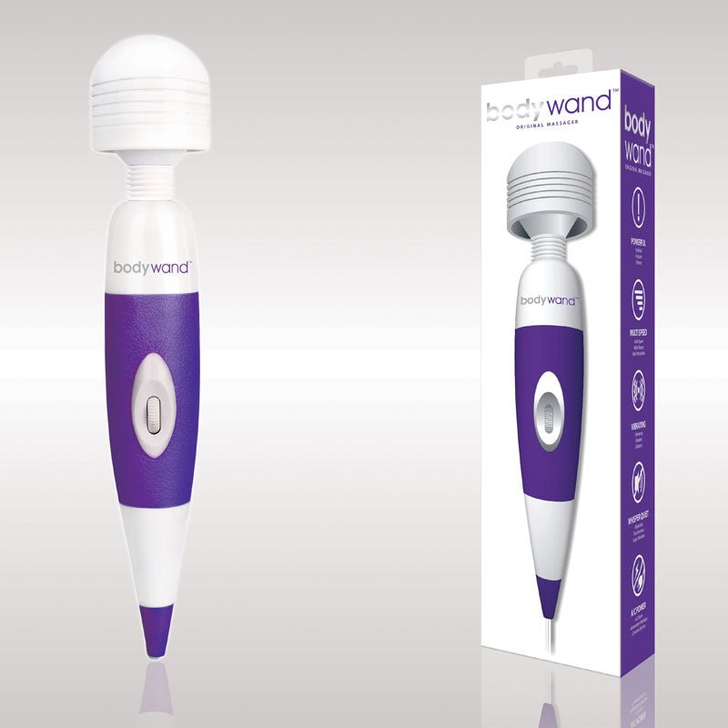 Buy Bodywand Original - Purple Mains Powered Massage Wand at NZ’s Mega Adult Toys Store. Discover premium sex toys with discreet shipping at the best price in NZ