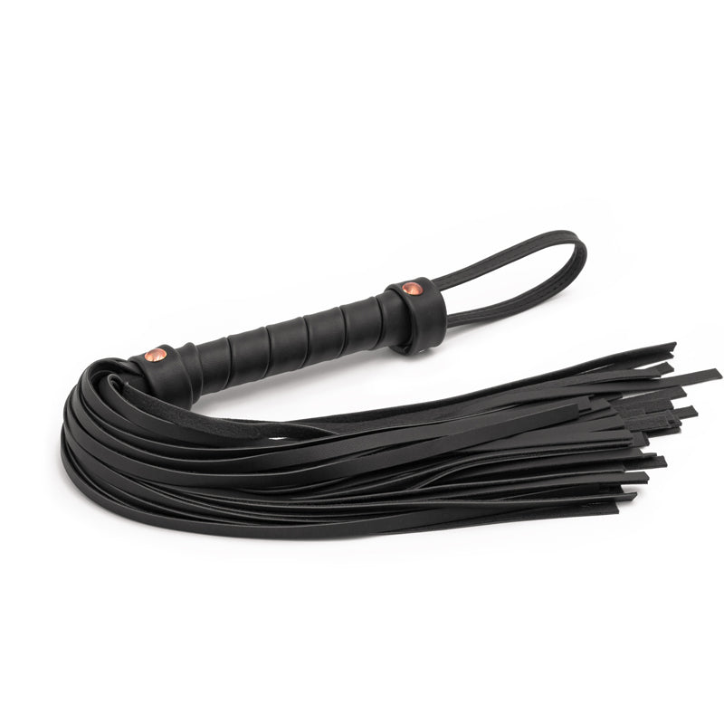 Buy Bondage Couture Flogger - Black - Black Flogger Whip at NZ’s Mega Adult Toys Store. Discover premium sex toys with discreet shipping at the best price in NZ