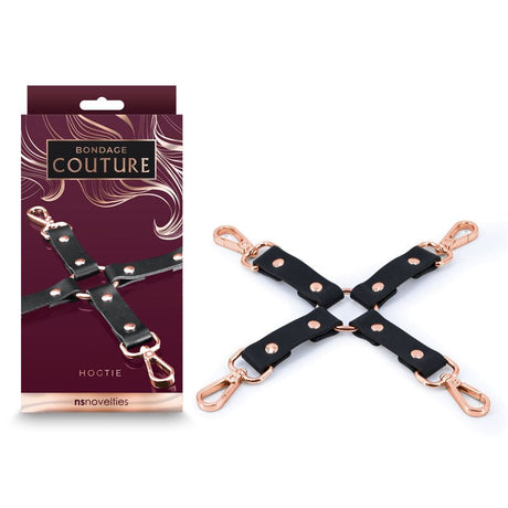 Buy Bondage Couture Hog Tie - Black - Blue Hog Tie Restraint (No Cuffs Included) at NZ’s Mega Adult Toys Store. Discover premium sex toys with discreet shipping at the best price in NZ