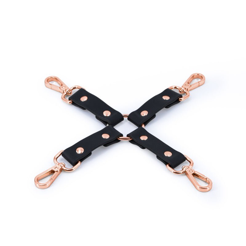 Buy Bondage Couture Hog Tie - Black - Blue Hog Tie Restraint (No Cuffs Included) at NZ’s Mega Adult Toys Store. Discover premium sex toys with discreet shipping at the best price in NZ