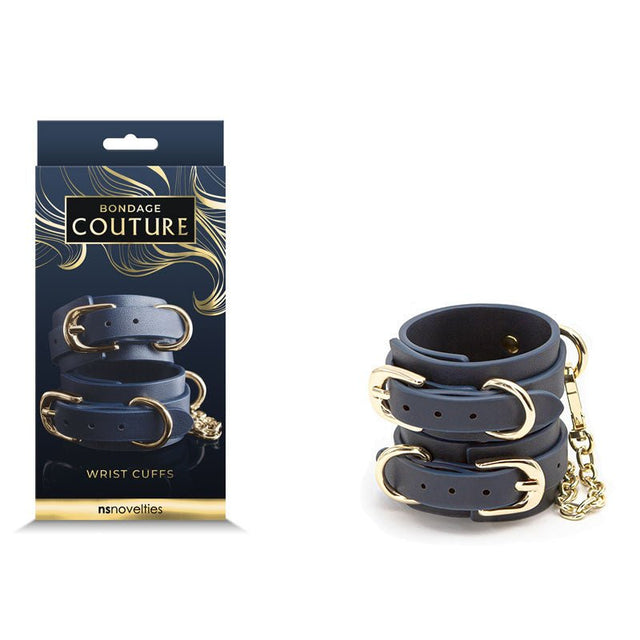 Buy Bondage Couture Wrist Cuffs - Blue - Blue Restraints at NZ’s Mega Adult Toys Store. Discover premium sex toys with discreet shipping at the best price in NZ