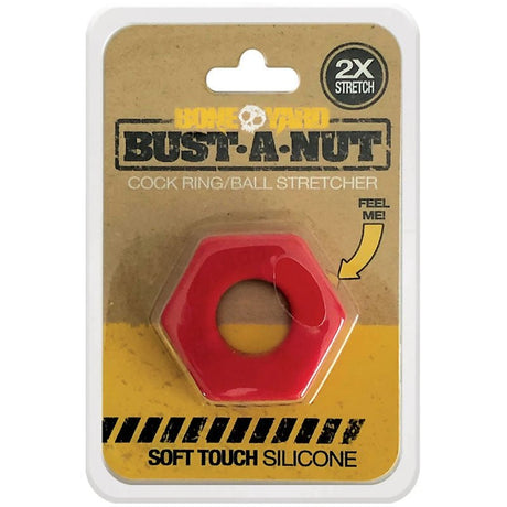 Buy Boneyard Bust a Nut Cock Ring Red - Red Cock Ring at NZ’s Mega Adult Toys Store. Discover premium sex toys with discreet shipping at the best price in NZ