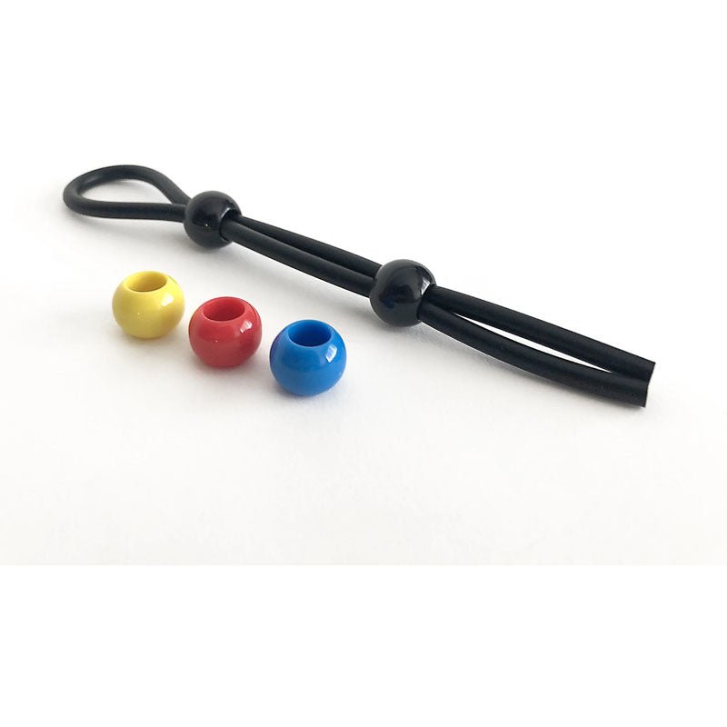 Buy Boneyard Cock Leash Double - Black Adjustable Cock Lasso Ring at NZ’s Mega Adult Toys Store. Discover premium sex toys with discreet shipping at the best price in NZ