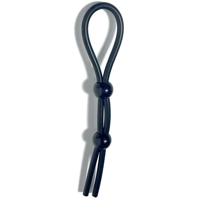 Buy Boneyard Cock Leash Double - Black Adjustable Cock Lasso Ring at NZ’s Mega Adult Toys Store. Discover premium sex toys with discreet shipping at the best price in NZ