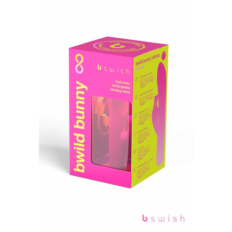 Buy Bwild Classic Bunny Infinite Limited Edition - Sunset Pink - Sunset Pink 15.2 cm USB Rechargeable Rabbit Vibrator with Limited Edition Storage Case at NZ’s Mega Adult Toys Store. Discover premium sex toys with discreet shipping at the best price in NZ