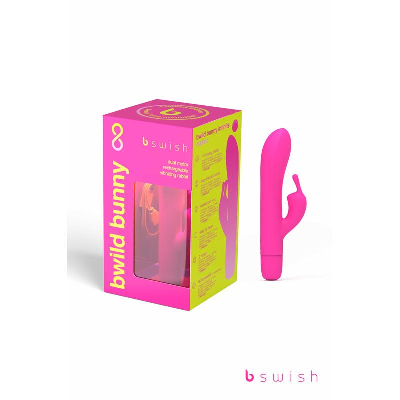 Buy Bwild Classic Bunny Infinite Limited Edition - Sunset Pink - Sunset Pink 15.2 cm USB Rechargeable Rabbit Vibrator with Limited Edition Storage Case at NZ’s Mega Adult Toys Store. Discover premium sex toys with discreet shipping at the best price in NZ