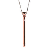 Buy Charmed 7X Vibrating Necklace - Rose Gold 11 cm USB Rechargeable Vibrating Necklace at NZ’s Mega Adult Toys Store. Discover premium sex toys with discreet shipping at the best price in NZ