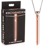 Buy Charmed 7X Vibrating Necklace - Rose Gold 11 cm USB Rechargeable Vibrating Necklace at NZ’s Mega Adult Toys Store. Discover premium sex toys with discreet shipping at the best price in NZ