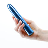 Buy Chroma - Blue - Metallic Blue 17 cm USB Rechargeable Vibrator at NZ’s Mega Adult Toys Store. Discover premium sex toys with discreet shipping at the best price in NZ