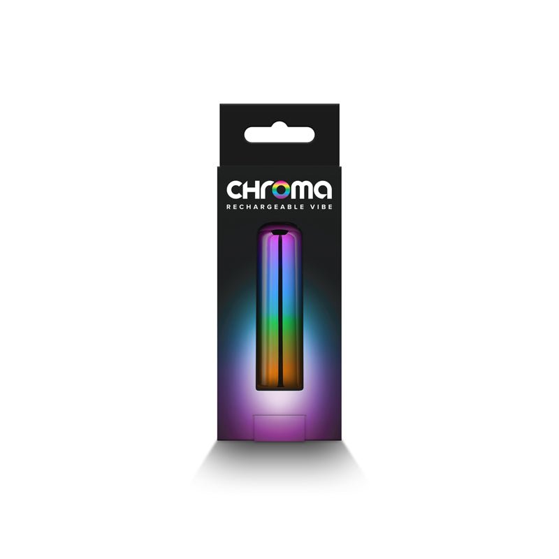 Buy Chroma Rainbow - Small - Metallic Rainbow 6.8 cm USB Rechargeable Bullet at NZ’s Mega Adult Toys Store. Discover premium sex toys with discreet shipping at the best price in NZ