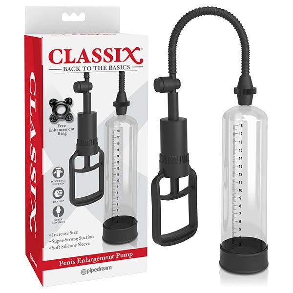 Buy Classix Penis Enlargement Pump - Clear Penis Pump at NZ’s Mega Adult Toys Store. Discover premium sex toys with discreet shipping at the best price in NZ