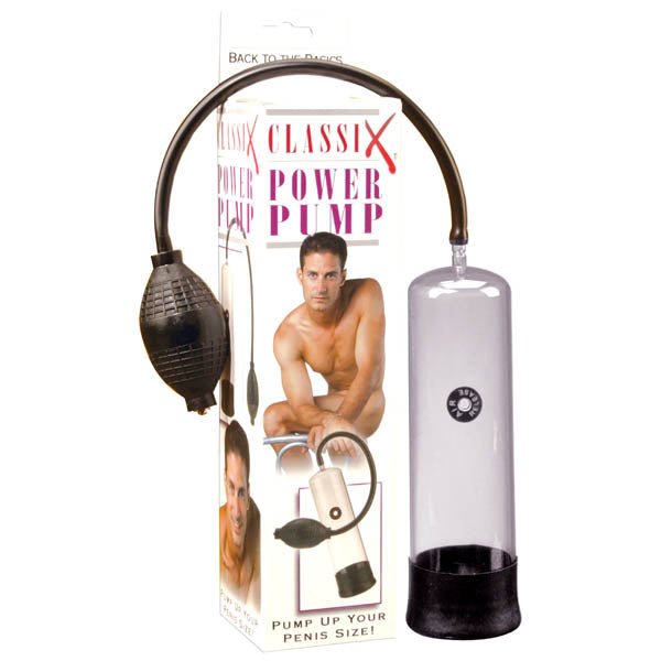 Buy Classix Power Pump - Clear Penis Pump at NZ’s Mega Adult Toys Store. Discover premium sex toys with discreet shipping at the best price in NZ