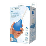 Buy CleanScene 4 Piece Travel Bulb Douche Set - 90 ml Capacity with Bonus 150 ml Travel Douche at NZ’s Mega Adult Toys Store. Discover premium sex toys with discreet shipping at the best price in NZ