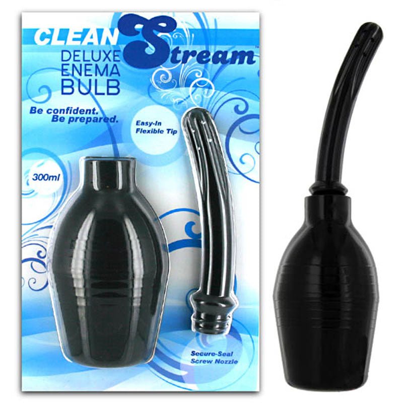 Buy Cleanstream Deluxe Enema Bulb - Black Douche at NZ’s Mega Adult Toys Store. Discover premium sex toys with discreet shipping at the best price in NZ